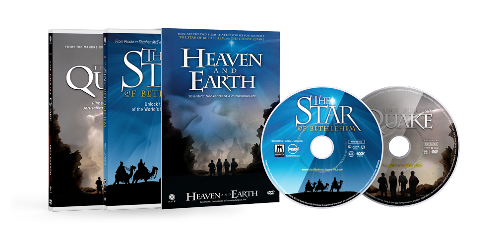 Heaven and Earth Movie documentary set with slip cover